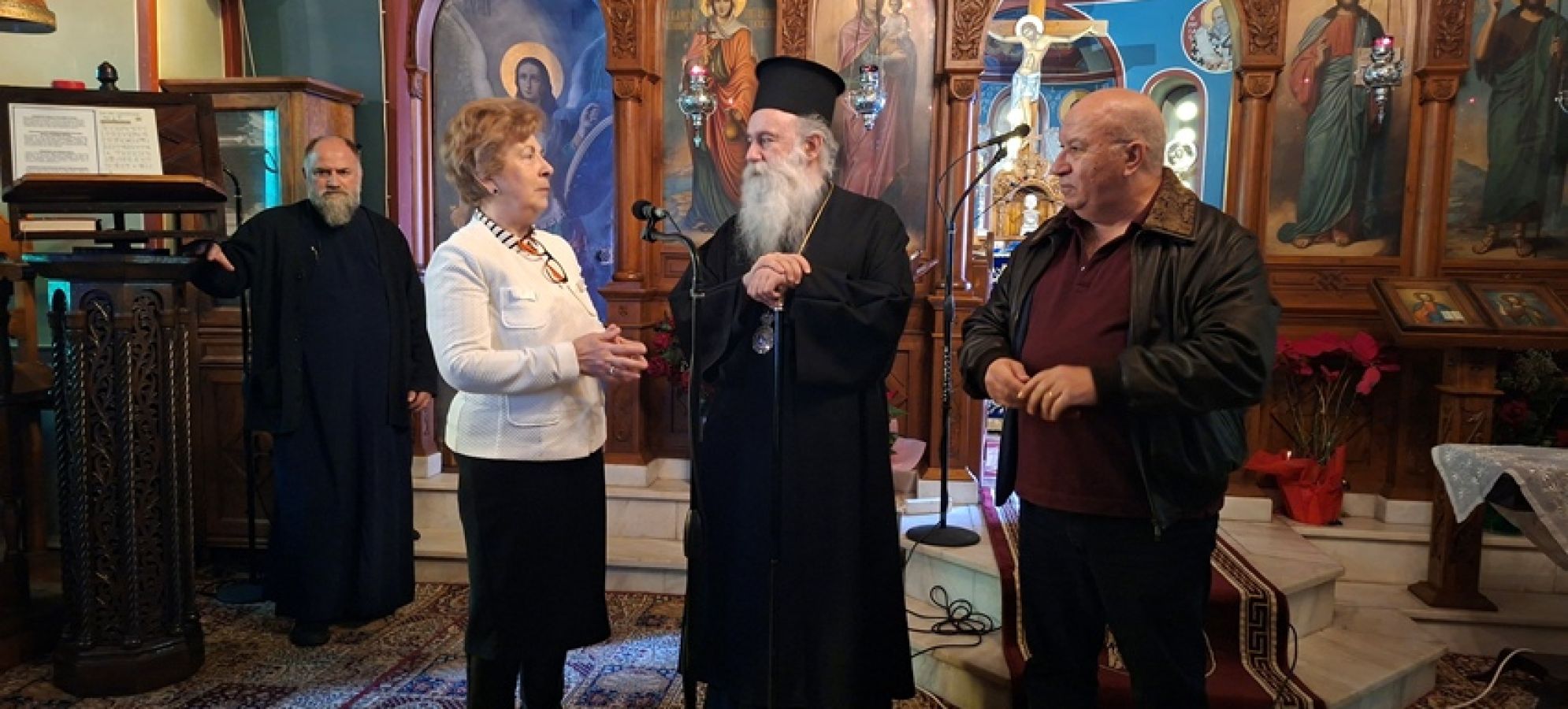 Επίσκεψη μαθητών των Εκπαιδευτηρίων Ατσόγλου στον Μητροπολίτη κ. Παύλο